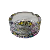 Atomic Glass Ashtray La Catrina 10cm Enkedro
